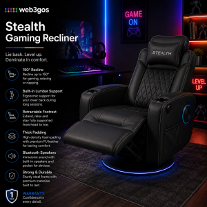 Stealth Gaming Recliner
