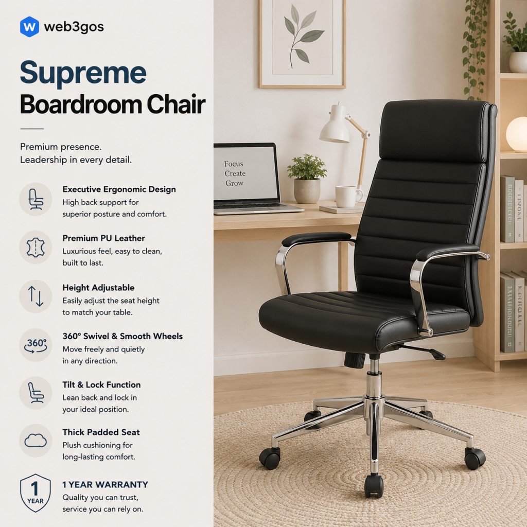 Supreme Boardroom Chair