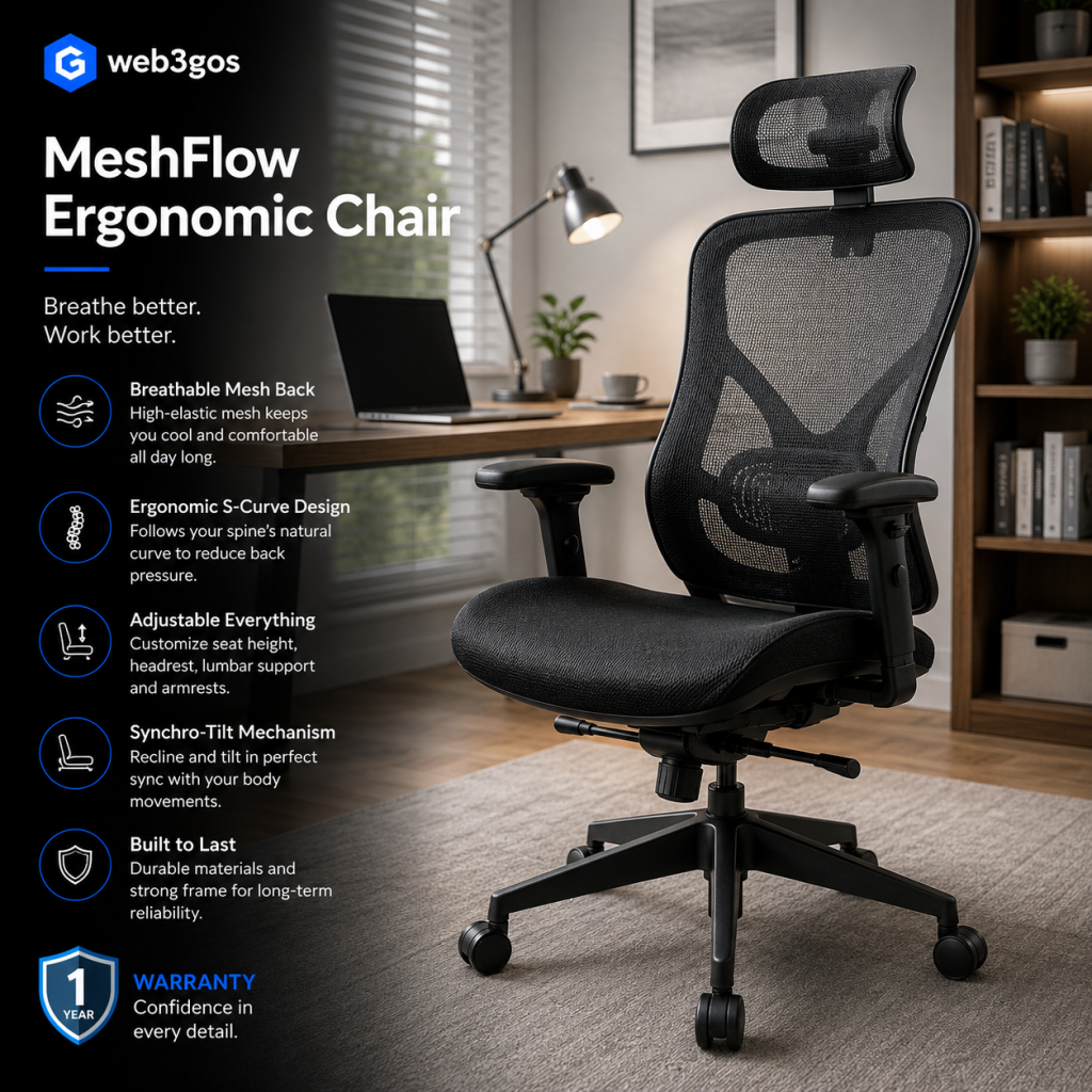 MeshFlow Ergonomic Chair