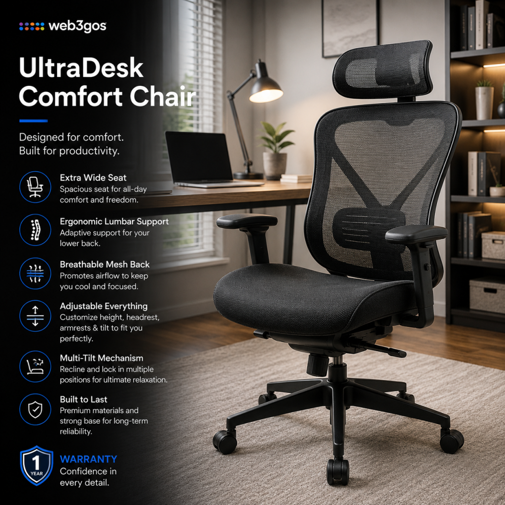 UltraDesk Comfort Chair